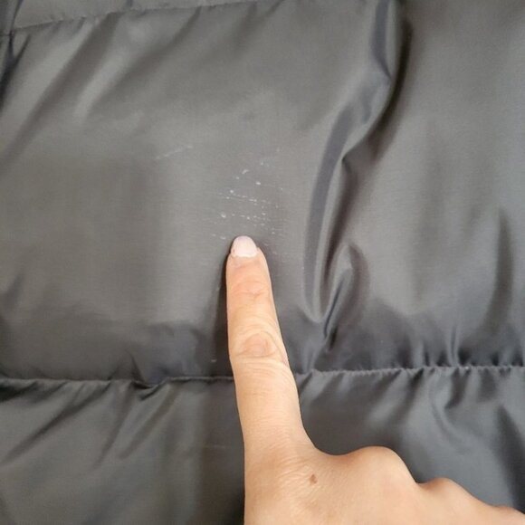 ❤️ 3 for $35 Dex Vintage crop puffer down jacket grey medium 90s y2k - Picture 9 of 14